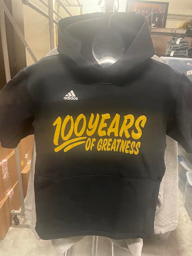 24/25 100yr Short Sleeve Hoody Clearance