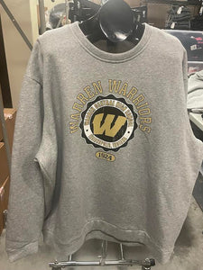 24/25 Grey Crew Sweatshirt Clearance