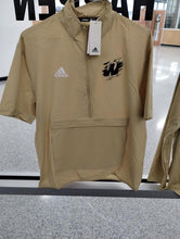 New Sand 1/4  Zip Short Slv Jacket