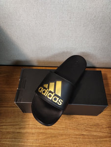 Black Adidas Slides
